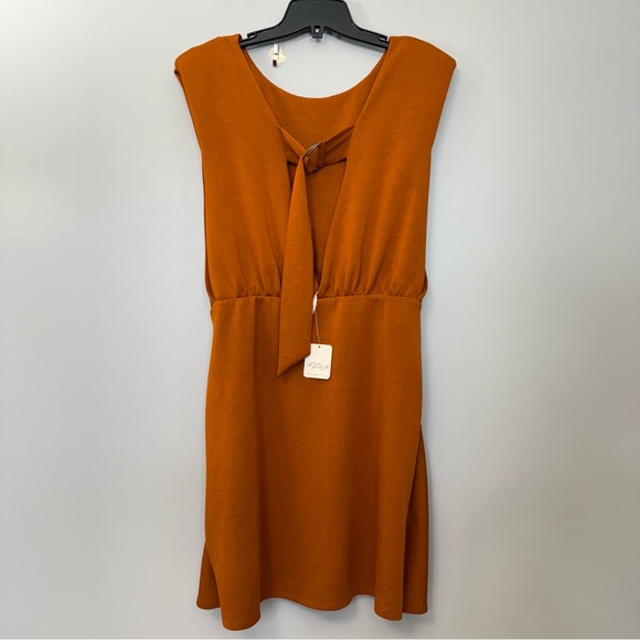 FREE PEOPLE Runaway Knit Mini Dress size Large - Picture 9 of 17